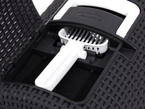 Curver 198846 Litter Box Cats Cat Toilet Drawer Shovel Lidded Handle Rattan Style Functional Ergonomic Zu verkaufen – Bild 4