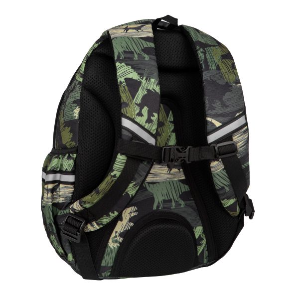Coolpack Youth Backpack with 3 Compartments and Contoured Back - Jerry Adventure Park Design Zu verkaufen – Bild 3