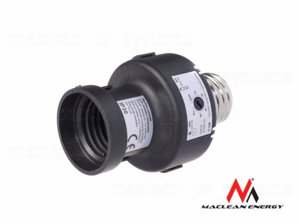 Maclean Energy MCE21B Light Control Sensor Holder for bulb IP20 E27 max 60W Zu verkaufen – Bild 4