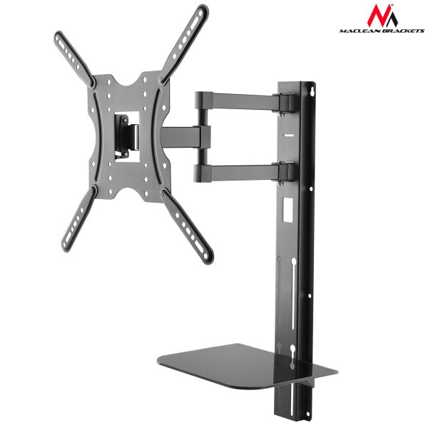 Maclean MC-772 TV Wall Bracket Holder Mount Shelf  DVD Xbox PS4 PS5 LCD LED 32  - 55   Im Angebot – Bild 4
