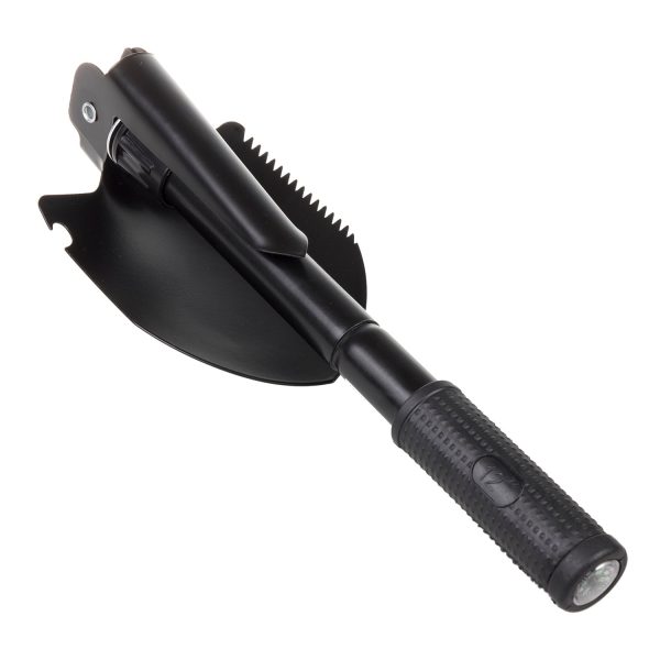 Maclean MCE961 Portable Folding Shovel with Compass and Storage Bag Multifunctional Shovel Folding Spade for Outdoor Camping Garden Verkauf – Bild 2