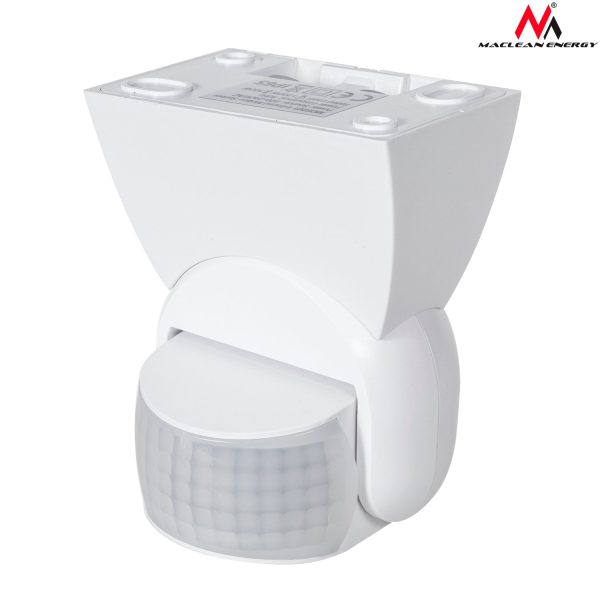 Infrared Motion Detector PIR Modern Range 12m Color White IP65 Maclean Energy MCE201W Verkauf – Bild 2