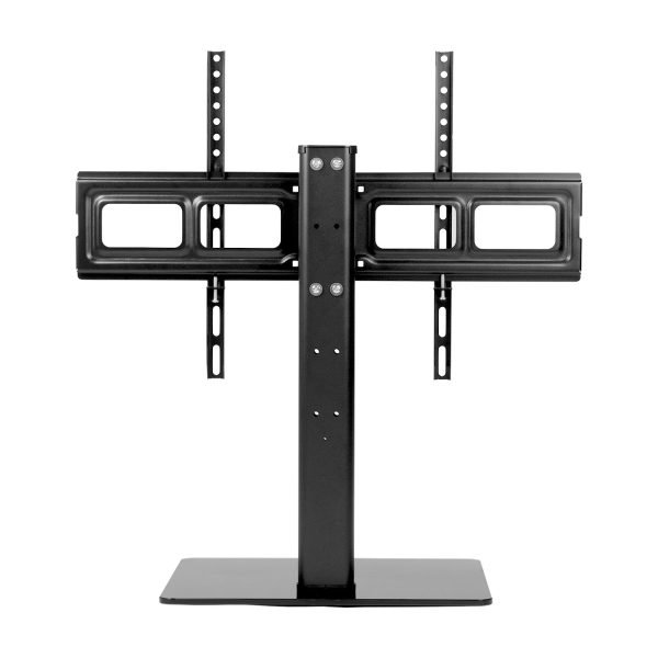Maclean MC-386 Universal TV Stand Base for Cabinet Dresser Table Desk 32  - 75  40kg VESA 35° Rotating Temepred Glass Adjustable TV Height Powder Coating Im Angebot – Bild 5