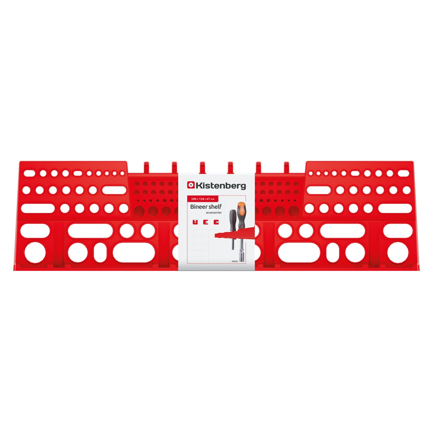Kistenberg Tool Shelf for Bineer Board Accessories 60 Slots Online