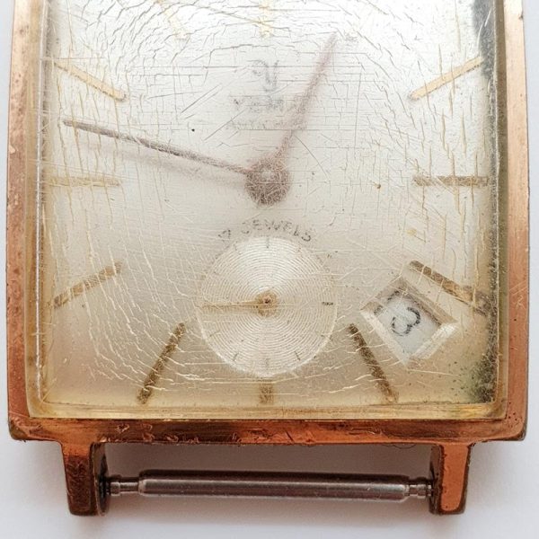Yema Antichoc 17 Jewels French Watch for Parts & Repair - NOT WORKING Schn?ppchen – Bild 2