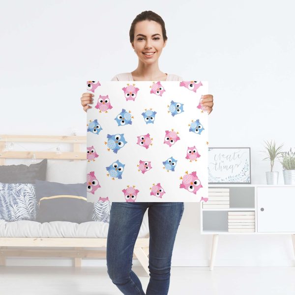 Folienbogen (60x60 cm) - Design: Eulenparty Online-Schn?ppchen – Bild 2