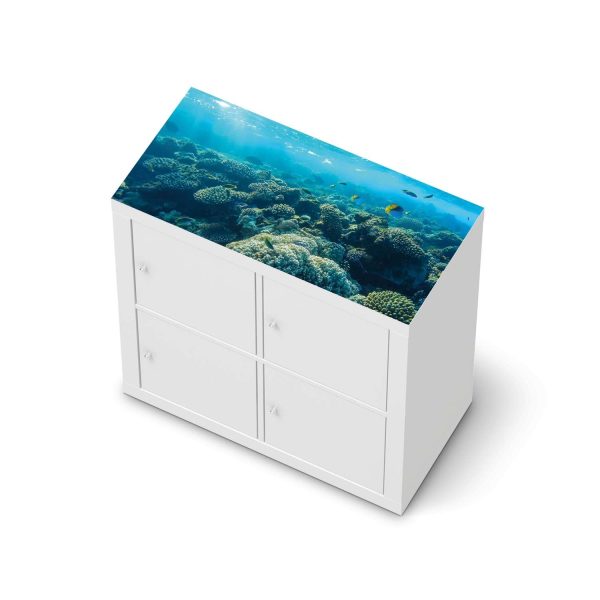 Möbelfolie IKEA Expedit Regal [oben] - Design: Underwater World Online-Schn?ppchen