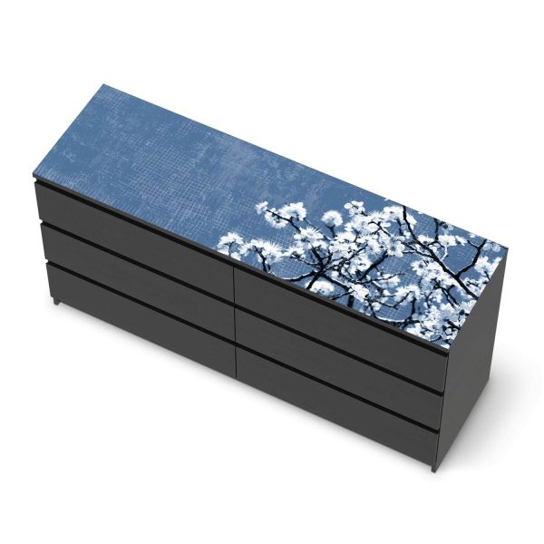 Möbelfolie IKEA Malm Kommode 6 Schubladen (breit) [oben] - Design: Spring Tree Online-Schn?ppchen – Bild 2