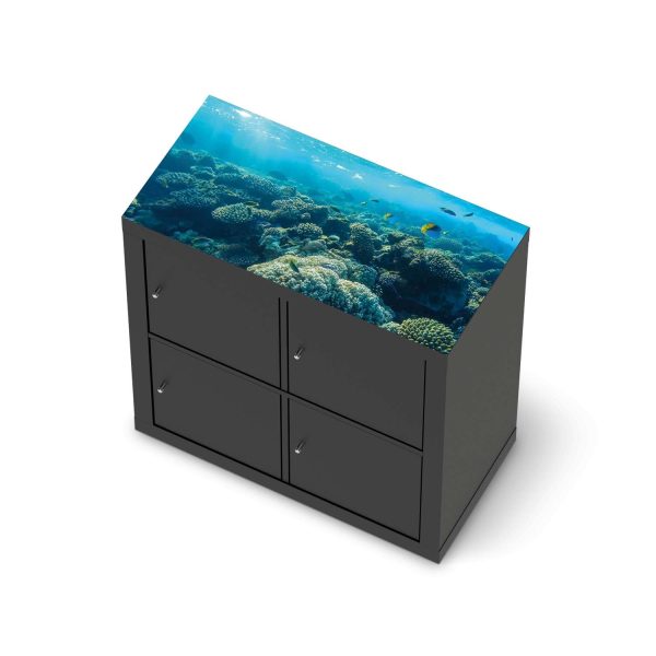 Möbelfolie IKEA Expedit Regal [oben] - Design: Underwater World Online-Schn?ppchen – Bild 2