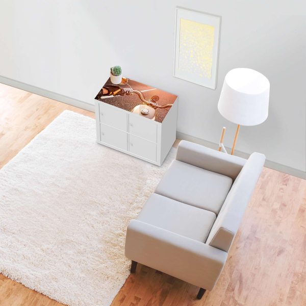 Möbelfolie IKEA Kallax Regal [oben] - Design: Easy Rider Schn?ppchen – Bild 3