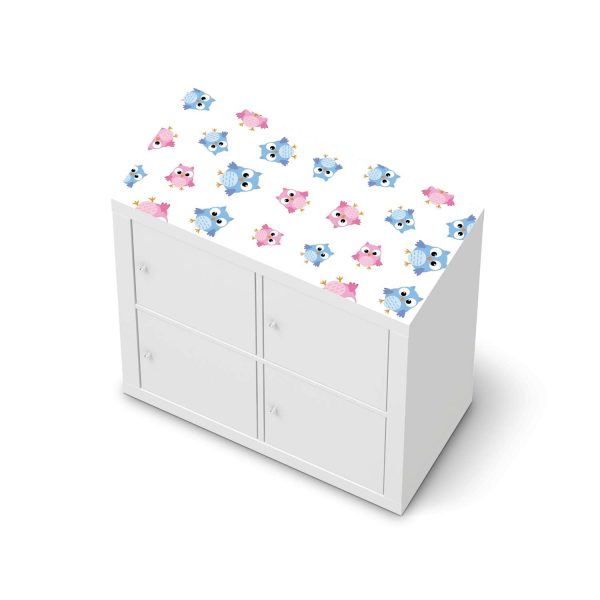 Möbelfolie IKEA Kallax Regal [oben] - Design: Eulenparty Online-Schn?ppchen