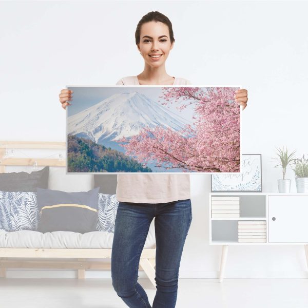 Möbelfolie IKEA Kallax Regal [oben] - Design: Mount Fuji Online – Bild 4