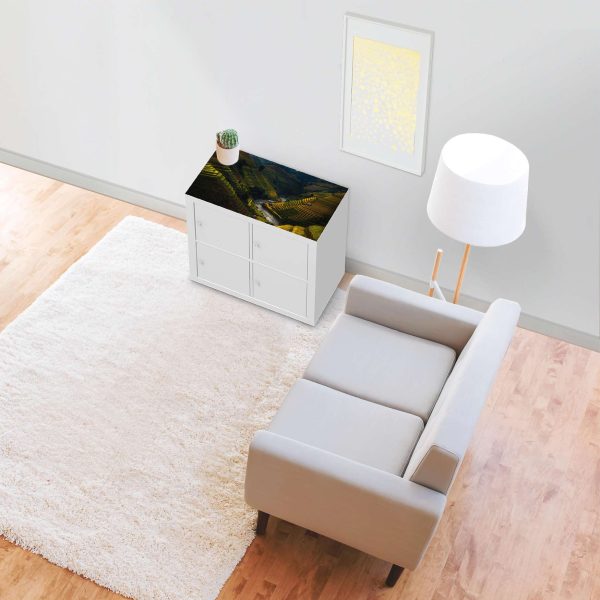Möbelfolie IKEA Expedit Regal [oben] - Design: Reisterrassen Online-Verkauf – Bild 3