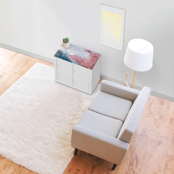 Möbelfolie IKEA Kallax Regal [oben] - Design: Mount Fuji Online – Bild 3